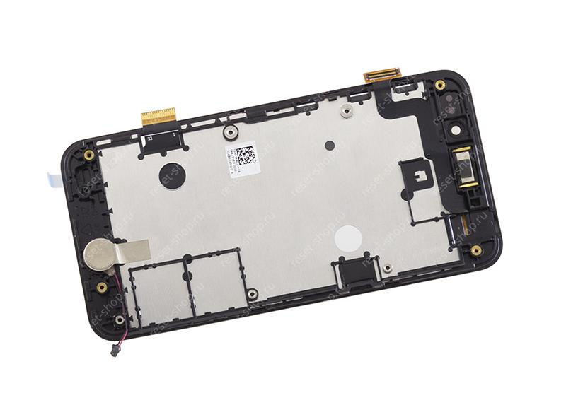 Модуль для смартфона 4" ASUS ZenFone 4 A400CXG черный ORIGINAL с рамкой