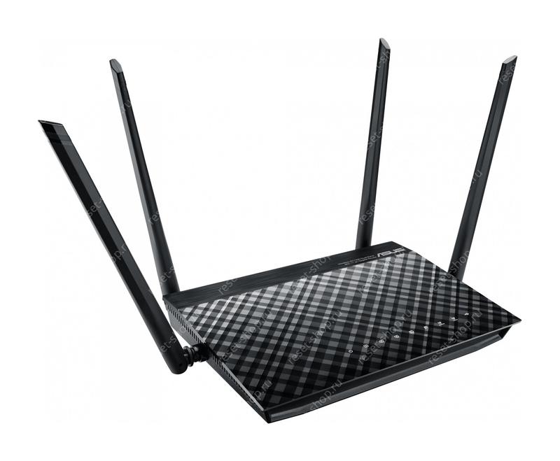 WiFi-маршрутизатор Б/У ASUS RT-AC57U / WiFi 2.4ГГц 802.11a/b/g/n/ac, 4 порта 1000 Мб/с / ДЕФЕКТ