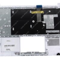 Клавиатура для ноутбука ASUS E402NA топкейс белый, клавиши белые