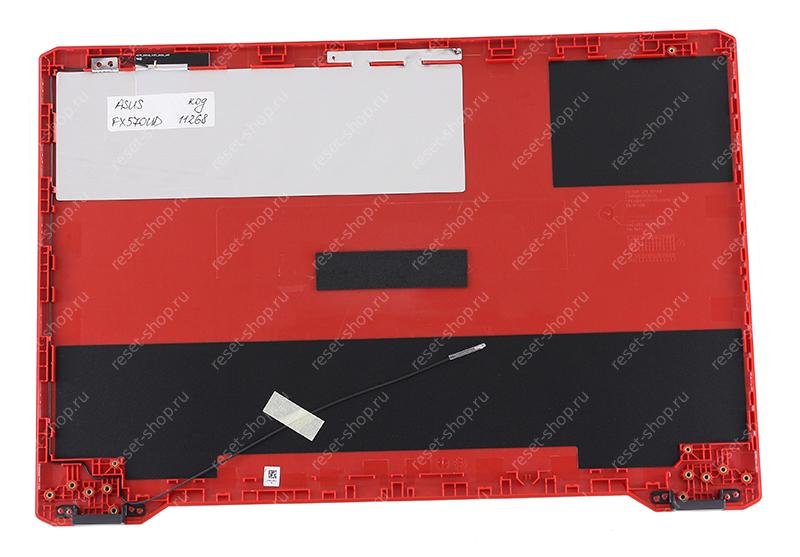 Корпус ASUS FX570UD часть A (Крышка) черно-красный