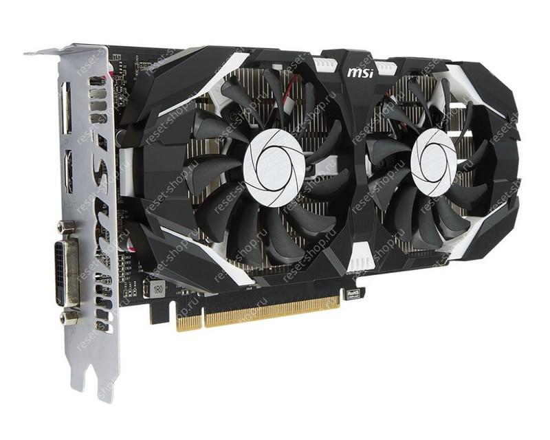 Видеокарта Б/У PCIeX GeForce GTX 1050 Ti 4GT OCV1 MSI (4Гб GDDR5 128 бит)