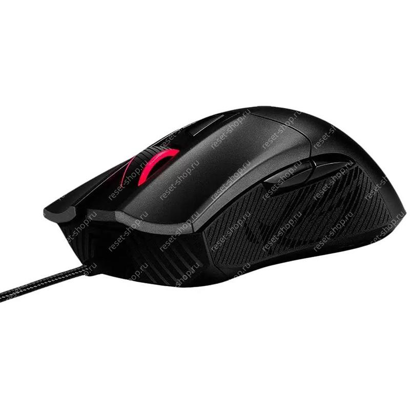 Мышь ASUS ROG Gladius II Core 6200 dpi проводная черная USB