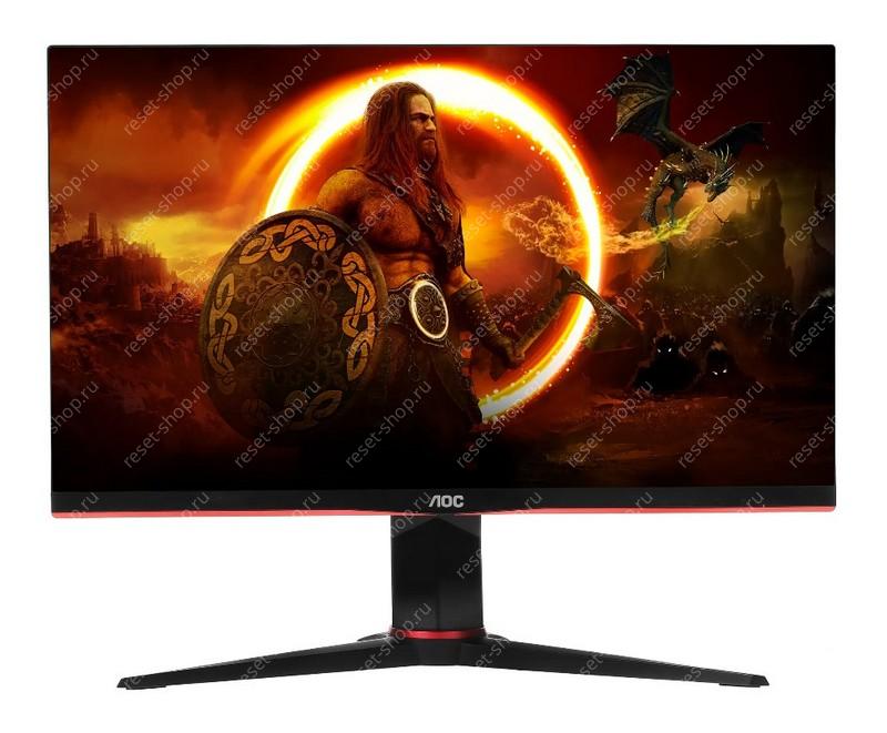 Монитор 23.8" AOC 24G2SPU/BK 1920x1080@165 Гц IPS 1 мс 80М:1 300 Кд/м2, 2xHDMI,DP,VGA черный ДЕФЕКТ