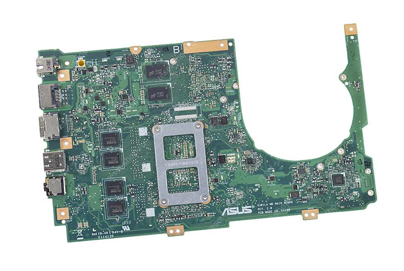 Мат.плата ASUS S301LA rev. 2.0 неисправная на запчасти ДОНОР