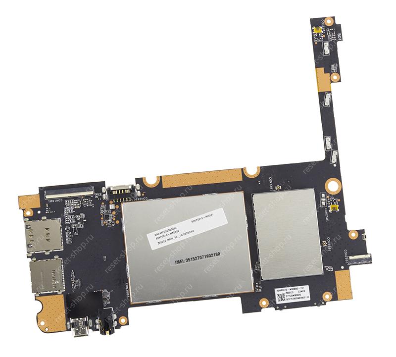 Материнская плата планшета Б/У ASUS ZenPad 10 Z300CG ORIGINAL (1Гб, Z3230, 32Гб) Rev 1.3