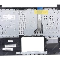 Клавиатура для ноутбука ASUS E402YA топкейс темно-синий, клавиши черные