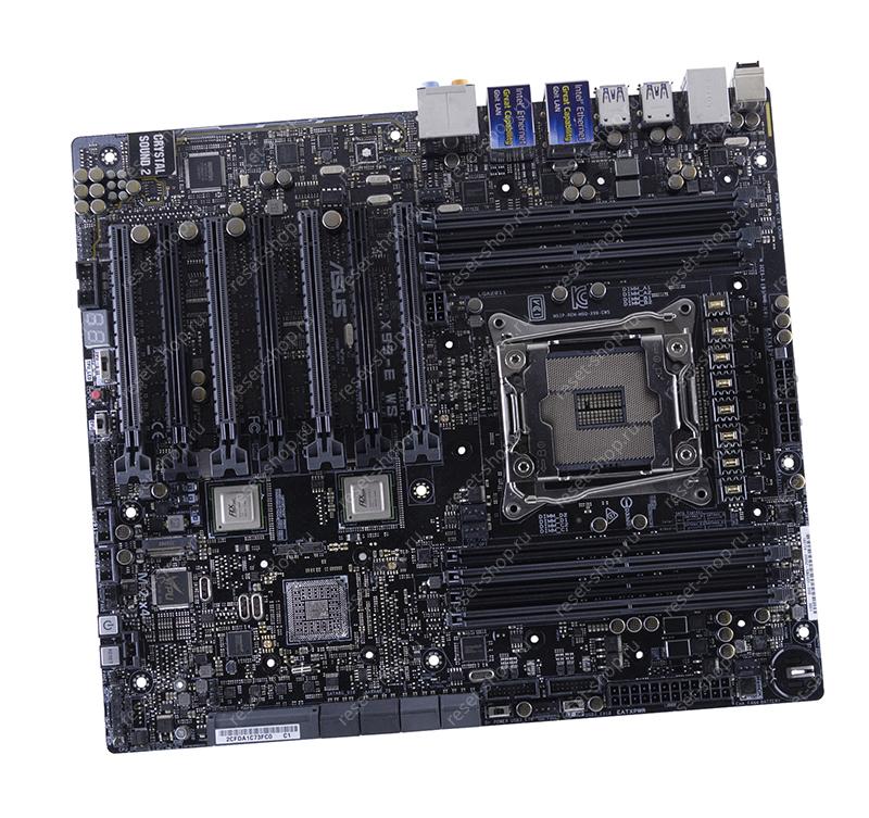 Мат.плата ASUS X99-E WS REV. 1.01 неисправная на запчасти ДОНОР