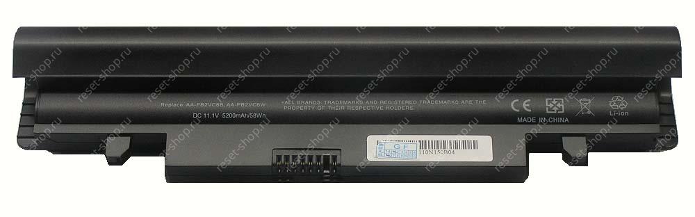 АКБ для ноутбука Samsung (AA-PB2VC6W) / 11.1V, 5200mAh / N148, N150 черная