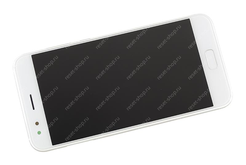 Модуль для смартфона 5.5" ASUS Zenfone 4 ZE554KL белый ORIGINAL с рамкой