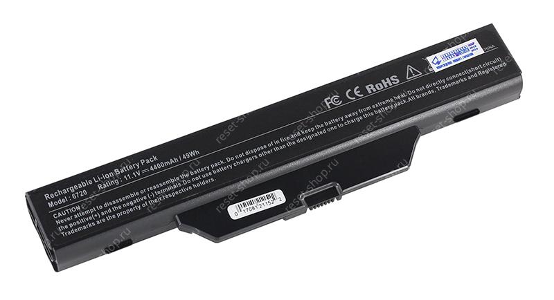 АКБ для ноутбука HP (HSTNN-IB51) / 11.1V, 4400mAh / Compaq 550, 610, 615 черная
