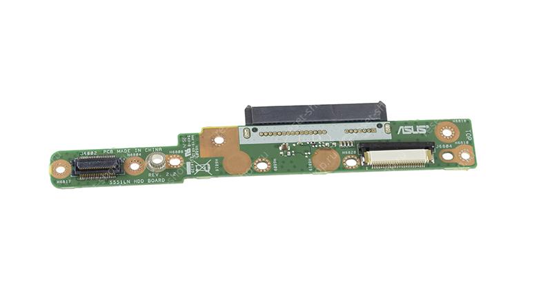 Плата подключения жесткого диска ASUS S551LN ORIGINAL Rev 2.2