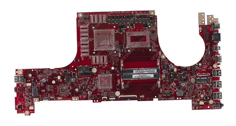 Мат.плата ASUS GL704GW rev. 2.3 неисправная на зап.части ДОНОР без видеочипа