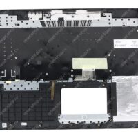 Клавиатура для ноутбука ASUS FX705GE топкейс черный, клавиши черные с подсветкой / 90NR00Z1-R31RU1