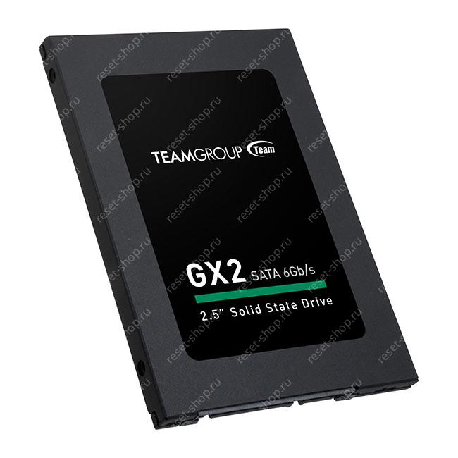SSD накопитель 256Гб (2.5", SATA3) TEAMGROUP GX2 T253X2256G (чипы 2D TLC)