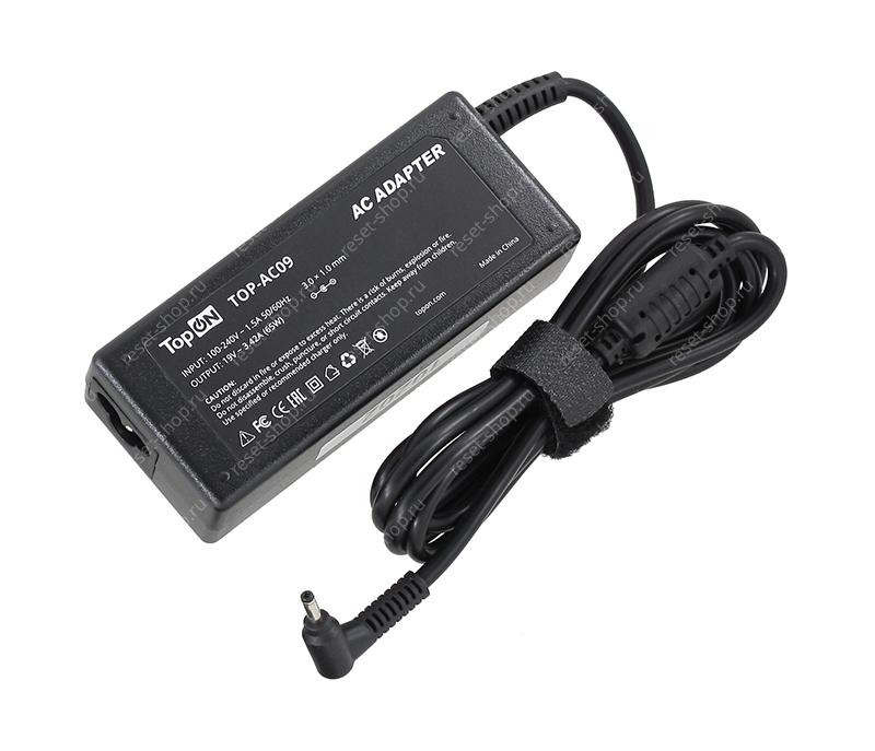 Блок питания для ноутбука Acer 19V/3.42A (3.0x1.1) TopON