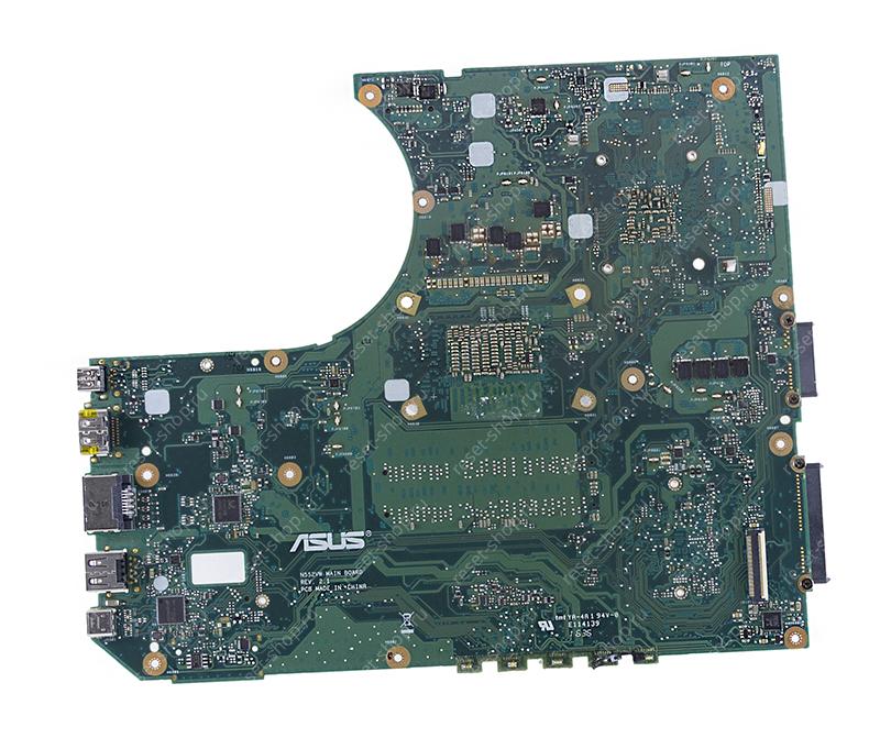 Мат.плата ASUS N552VW rev. 2.1 неисправная на запчасти ДОНОР
