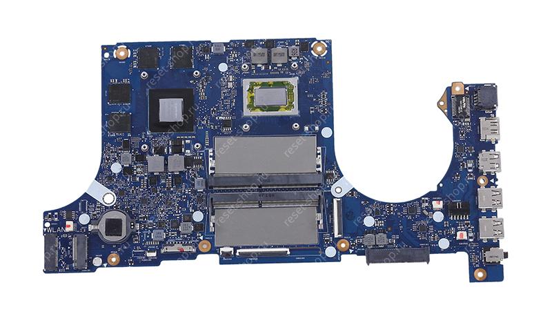 Материнская плата ноутбука ASUS FX705DT (процессор R7-3750H, GTX1650 Ti 4 Гб) / УЦЕНКА