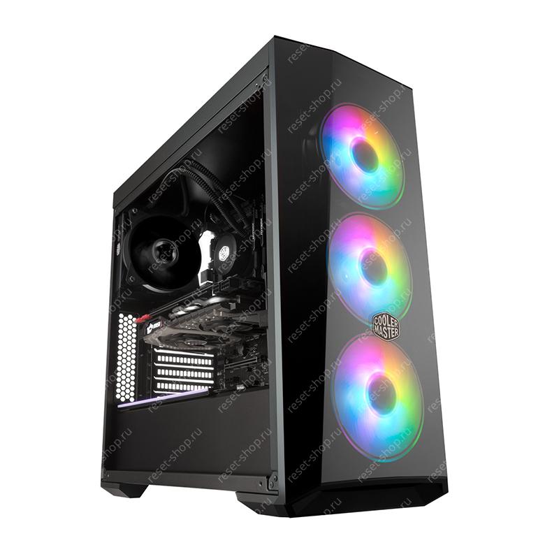 Корпус Cooler Master Masterbox Lite 5 ARGB MCW-L5S3-KGNN-05 ATX Mid Tower, черный без блока питания