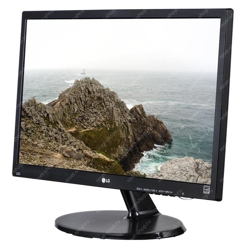 Монитор Б/У 21.5" LG 22M38A: 1920x1080@75Гц TN 5 мс, 100M:1, 200кд/м2, VGA, черный