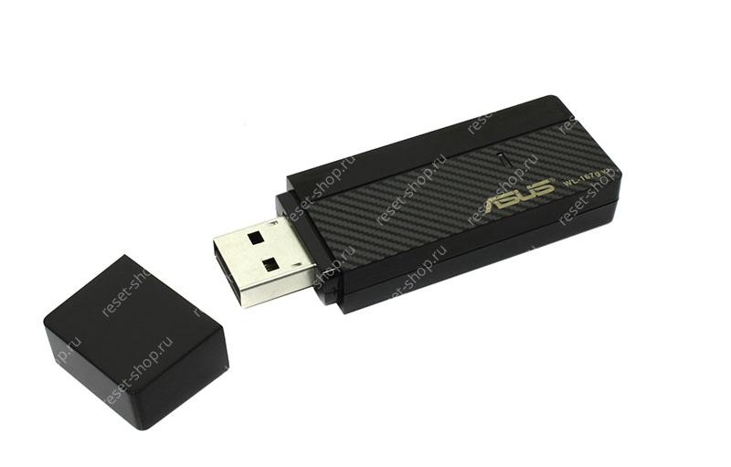 Адаптер WiFi ASUS WL-167G V3 802.11b/g/n, 150Mbps USB