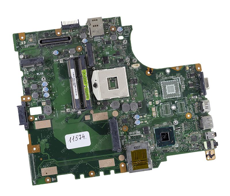 Мат.плата ASUS B53V rev. 2.0 неисправная на запчасти ДОНОР