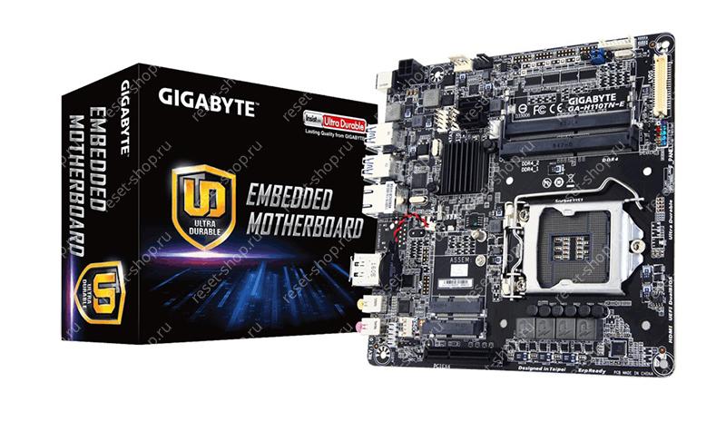 Сист.плата Б/У S1151 GIGABYTE GA-H110TN-E 2xSODIMM DDR4,2xSATA, 4xUSB, PCI-E4, Mini-ITX