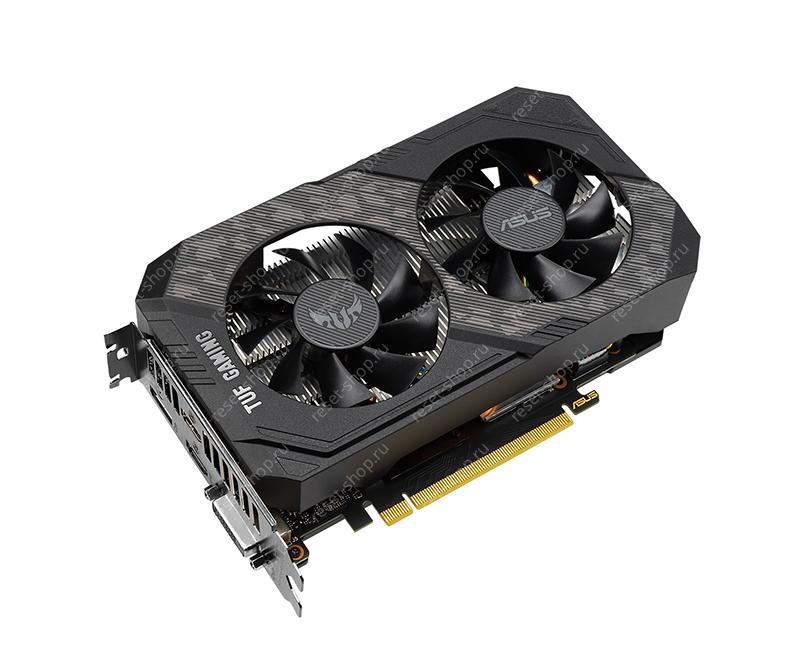 Видеокарта PCIeX GeForce GTX 1660 ASUS TUF Gaming EVO OC Edition (6Гб GDDR6 192бит)