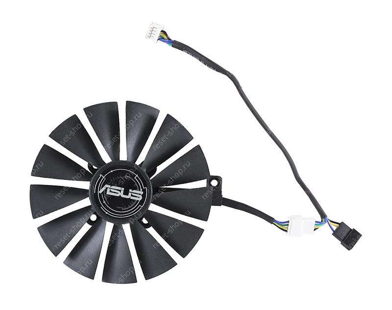 Вентилятор для видеокарты Б/У ASUS ROG Strix RX580 / DUAL-RX580-4G левый