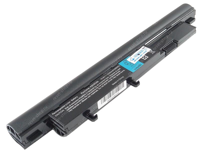 АКБ для ноутбука Acer (AS09D31) / 11.1V, 5200mAh / Aspire 3410, 3810, 4810 черная