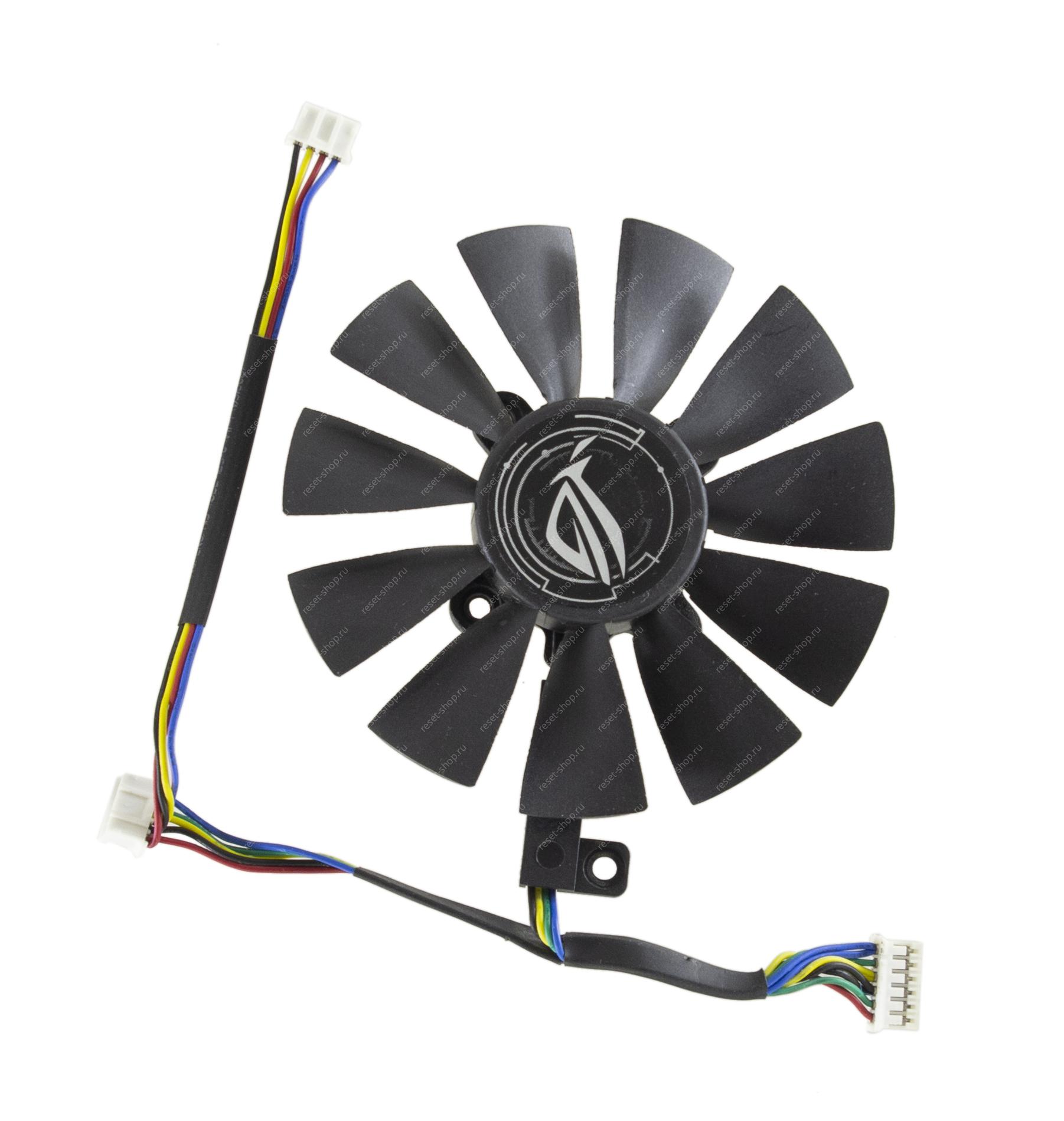 Вентилятор для видеокарты Б/У ASUS GeForce ROG GTX 1060 (левый)