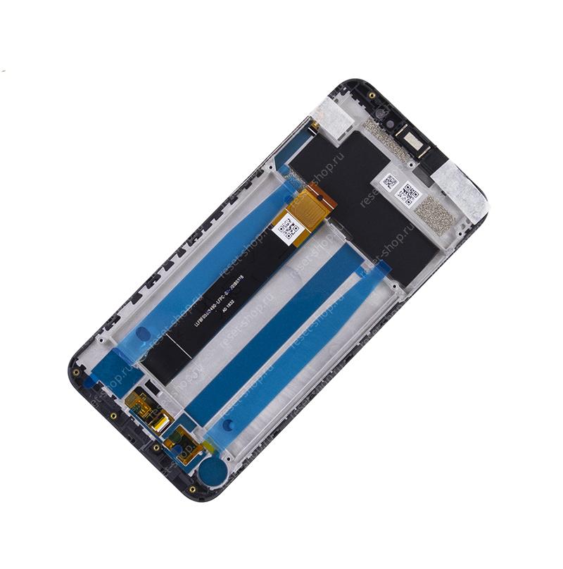 Модуль для смартфона 5.5" ASUS ZenFone Lite (L1) ZA551KL черный ORIGINAL с рамкой