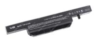 АКБ для ноутбука DNS (W650BAT-6) TopON / 11.1V, 4400mAh / Clevo W650 черная