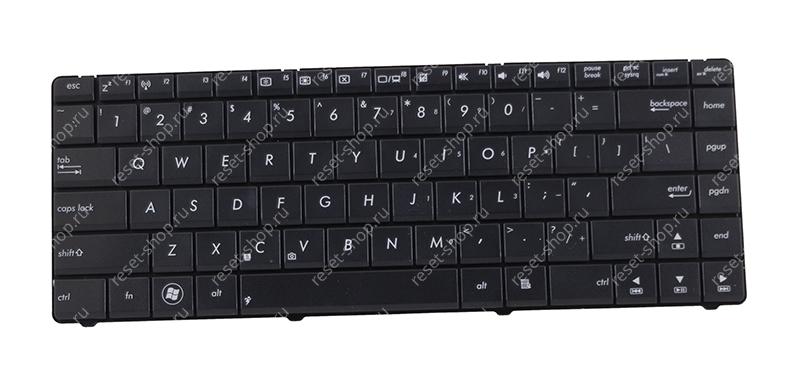 Клавиатура для ноутбука ASUS K45D АНГЛИЙСКАЯ черная