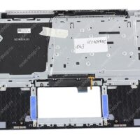 Клавиатура для ноутбука ASUS UX431FAC топкейс синий, клавиши синие с подсветкой