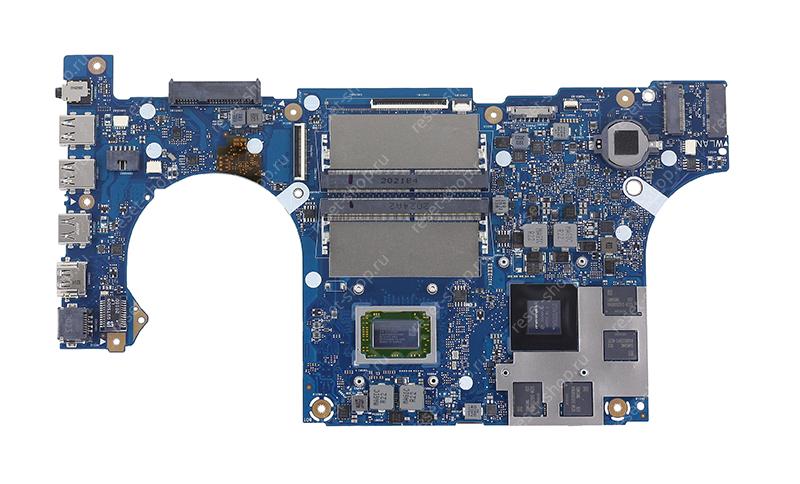 Материнская плата ноутбука ASUS FX705DT (процессор R5-3550H, GeForce GTX 1650 Ti 4 Гб)