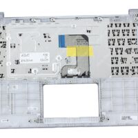 Клавиатура для ноутбука ASUS E406MA топкейс сиреневый, клавиши черные / ЦАРАПИНЫ