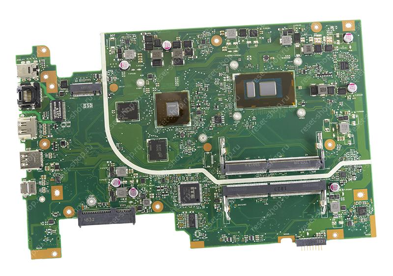 Материнская плата ноутбука ASUS X705UN (процессор Intel i7-7500U, видеокарта GeForce MX150)