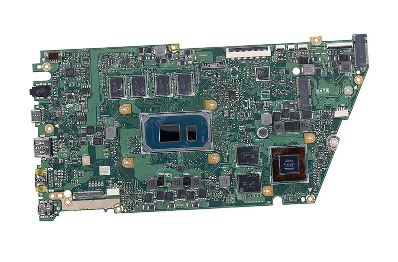 Материнская плата ноутбука ASUS X521EQ (процессор I5-1135G7, ОЗУ 8Гб) / УЦЕНКА