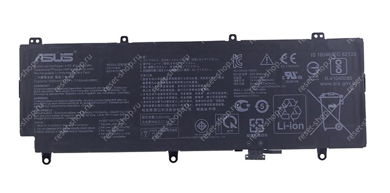 АКБ для ноутбука ASUS (C41N1805) ORIGINAL / 15.4V, 3255mAh / GX531GS черная