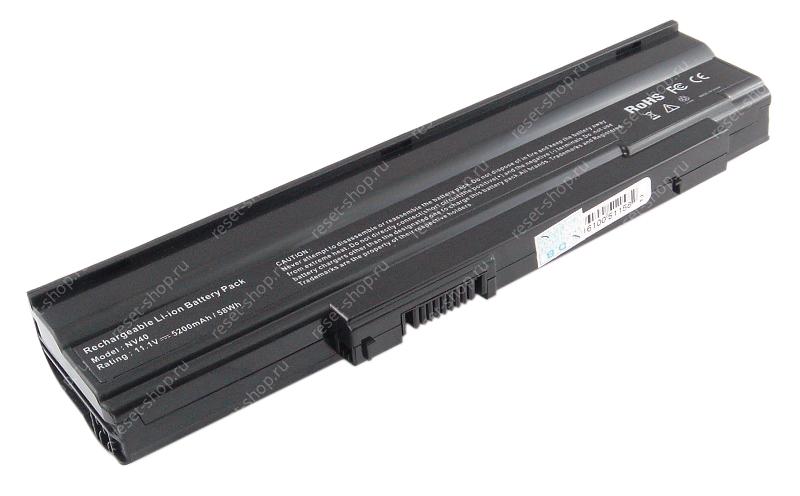 АКБ для ноутбука Acer (AS09C71) / 11.1V, 5200mAh / Extensa 5235, 5635, eMachines E528 черная
