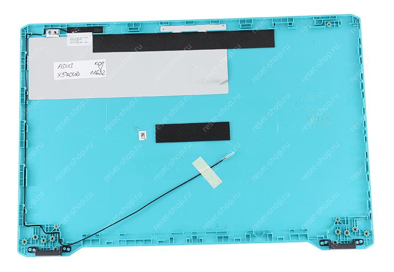Корпус ASUS X570UD часть A (Крышка) черно-зеленый / 90NB0HS1-R7A020