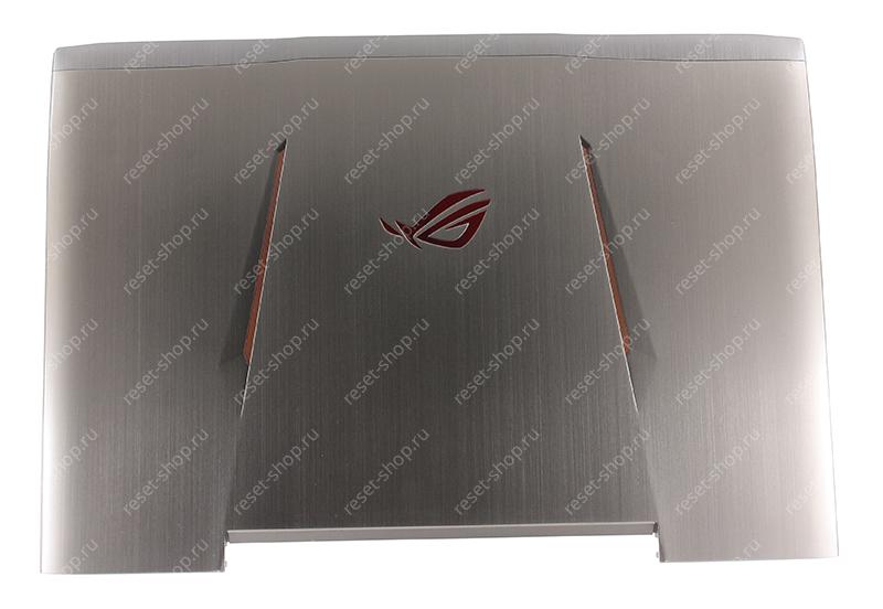 Корпус Б/У ASUS G752VY часть A (Крышка) серый с подсветкой логотипа