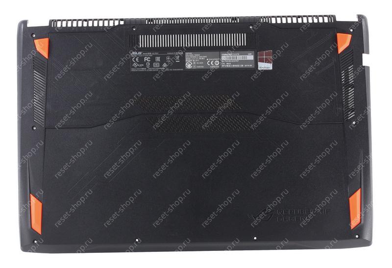 Корпус ASUS GL702VM часть D (Нижняя часть) черный