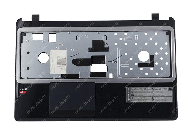 Корпус Б/У Packard Bell TE69KB (MS2384) часть C (Топкейс) черный