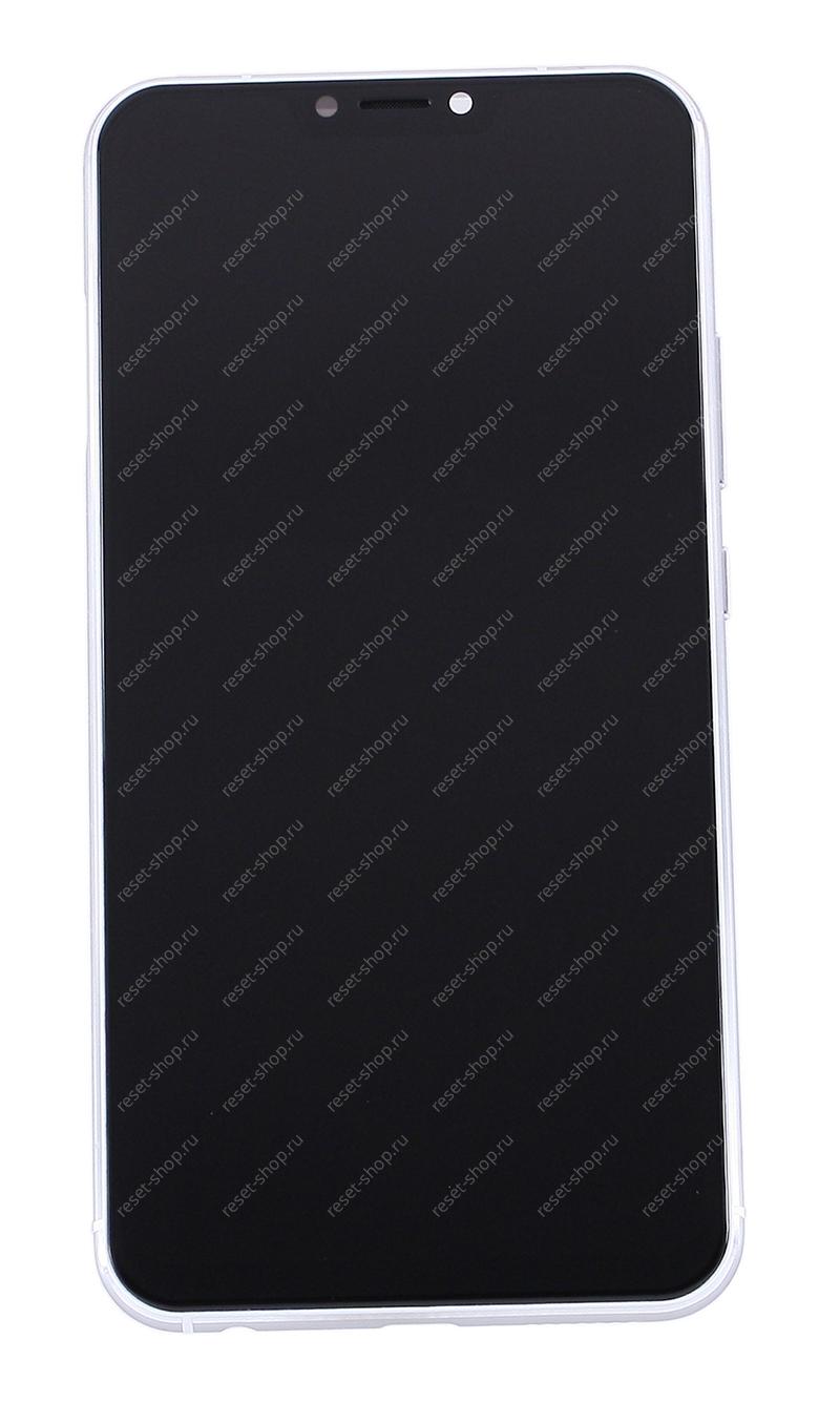 Модуль для смартфона 6.2" ASUS Zenfone 5 ZE620KL серебристый ORIGINAL с рамкой