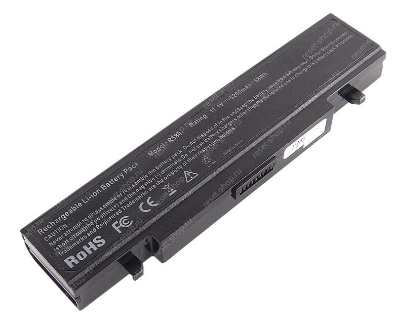 АКБ для ноутбука Samsung (AA-PB9NC6B) / 11.1V, 5200mAh / R428, R525, R580 черная