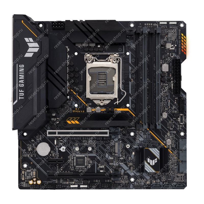 Материнская плата s1200 ASUS TUF GAMING B560M-PLUS 4xDDR4, 6xSATA, 8xUSB, PCI-E16х2, mATX УЦЕНКА