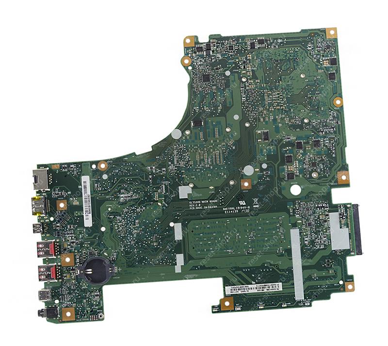 Мат.плата ASUS GL753VD rev. 2.0 неисправная на запчасти ДОНОР без видеочипа