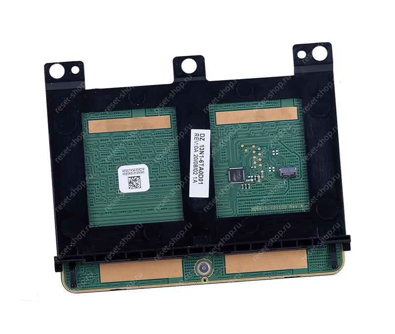 Тачпад для ноутбука ASUS X512DA ORIGINAL серый с серебристой рамкой