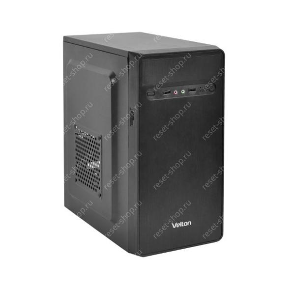 Корпус Velton 7002A Mini-Tower mATX черный с блоком питания 450Вт